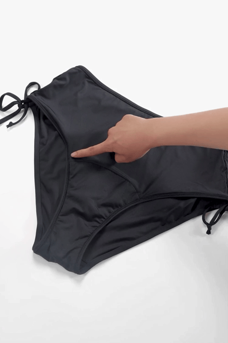 Maillot de bain une pièce menstruel gainant ventre plat +
