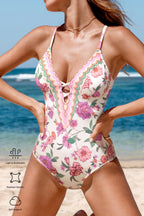 Maillot de bain une pièce maintien flexible