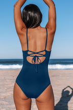 Maillot de bain une pièce menstruel gainant ventre plat +