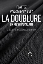 Maillot de bain une pièce amincissant à col licou en V
