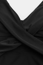 Maillot de bain une pièce en mesh à emballage découpé