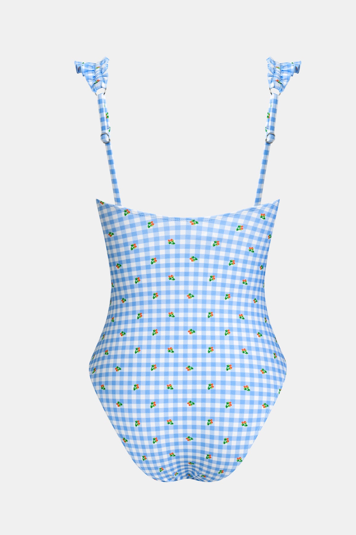 Maillot de bain une pièce col carré