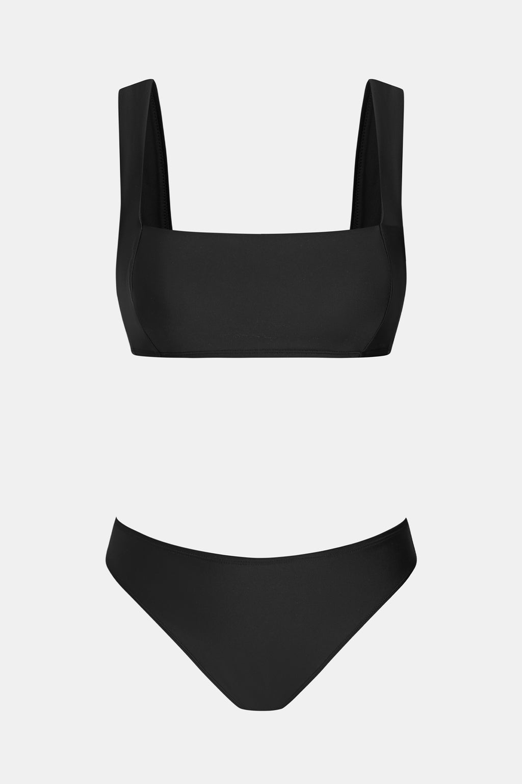 Bikini col carré dos à lacer