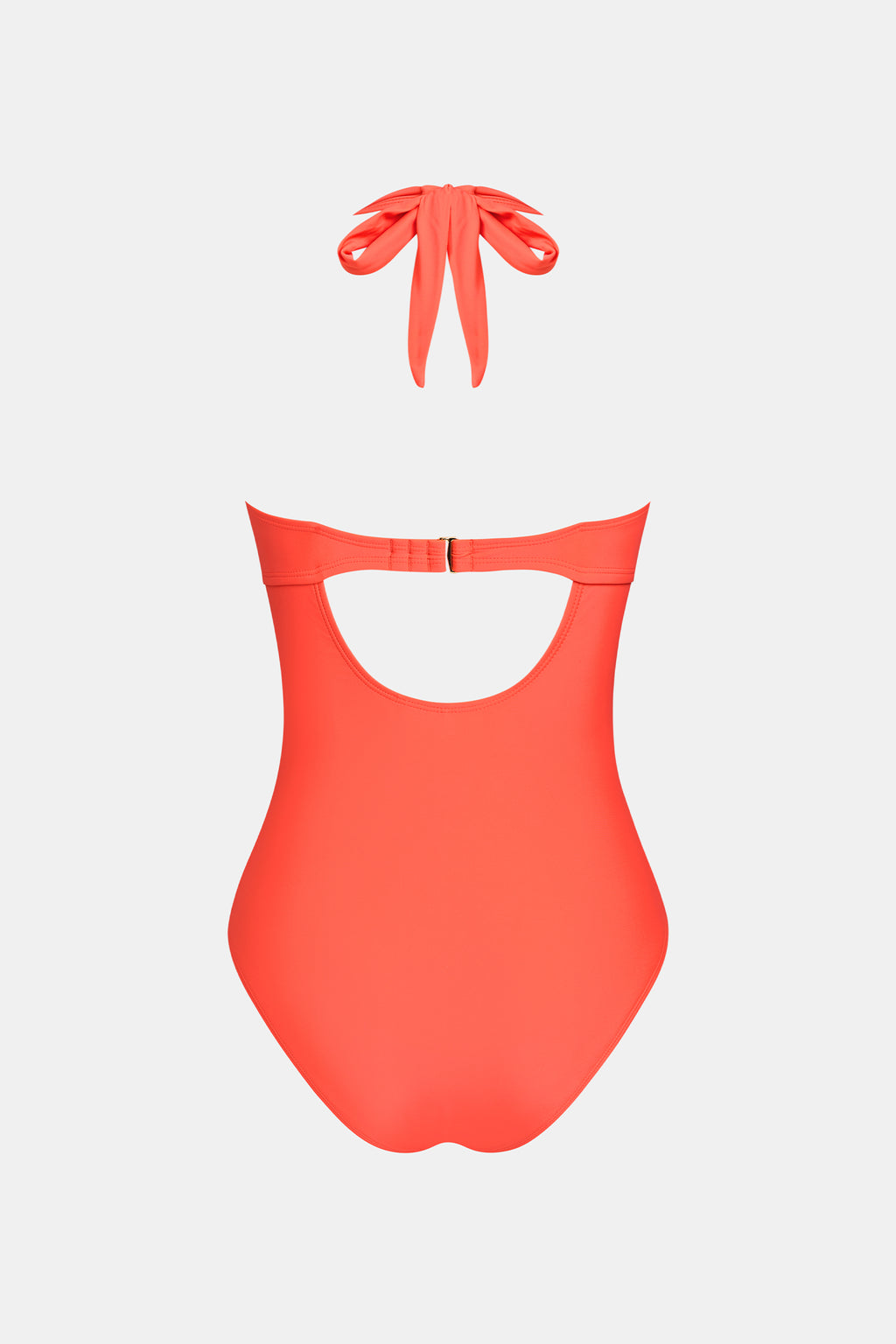 Maillot de bain une pièce corail