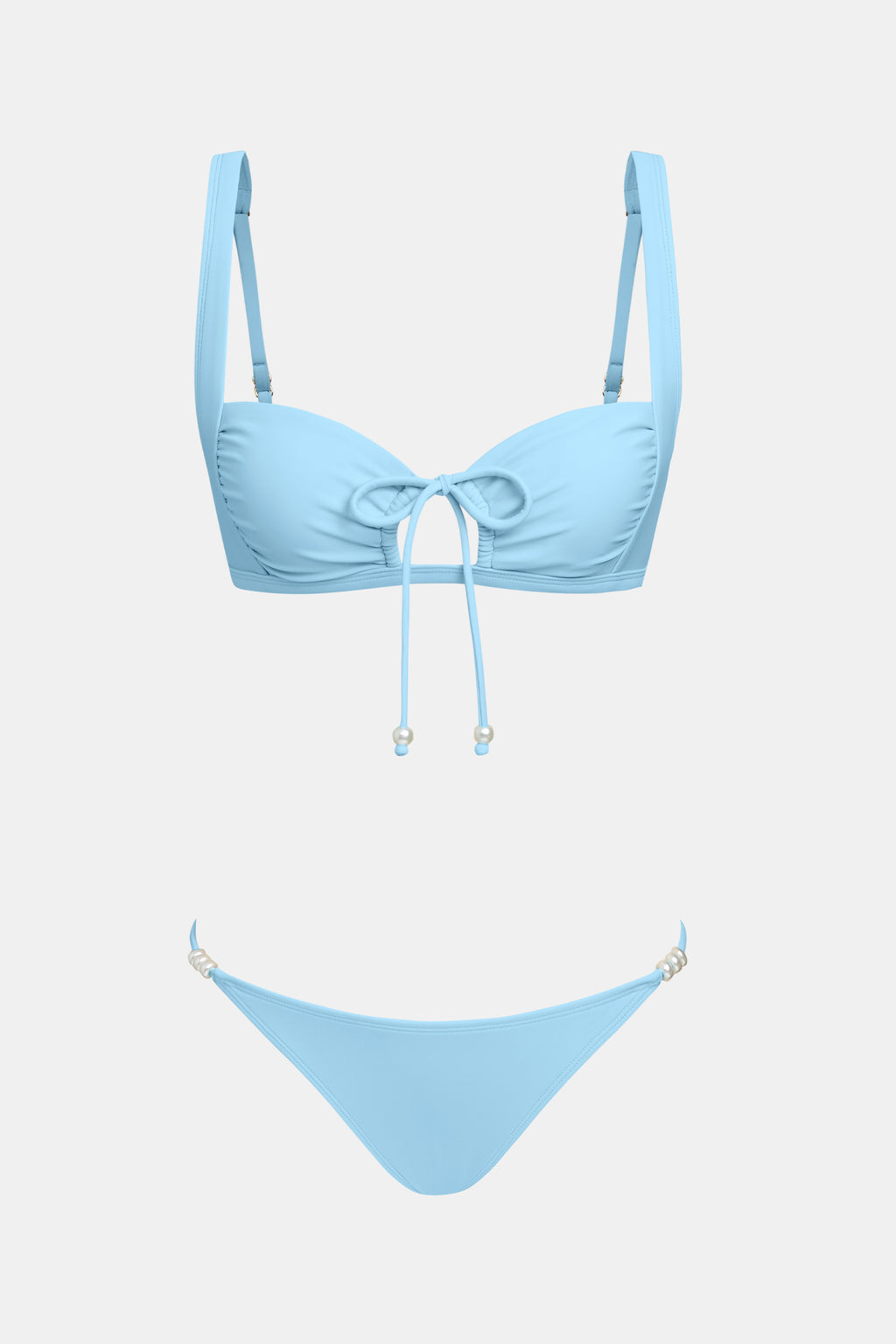Bikini bretelles ajustables bas échancré