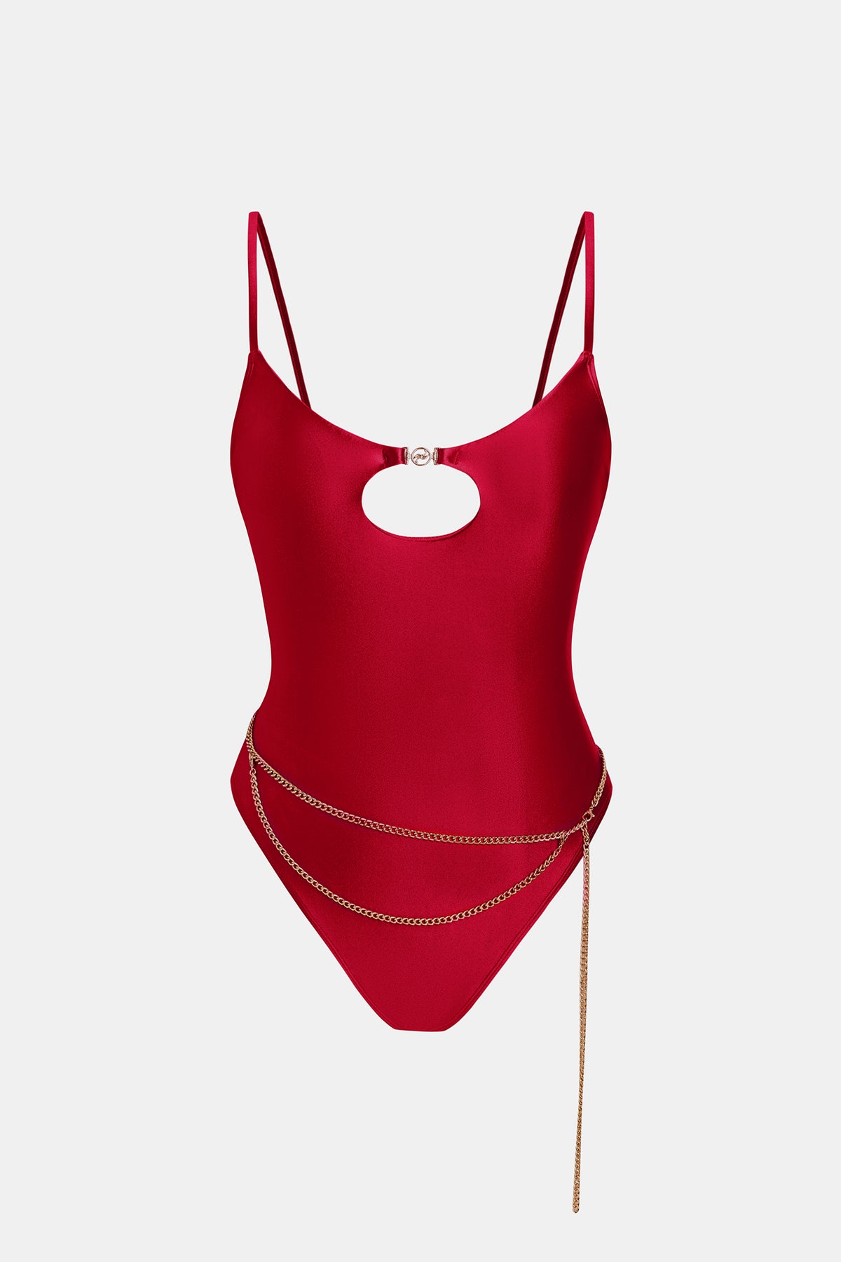 Maillot de bain une pièce cerise