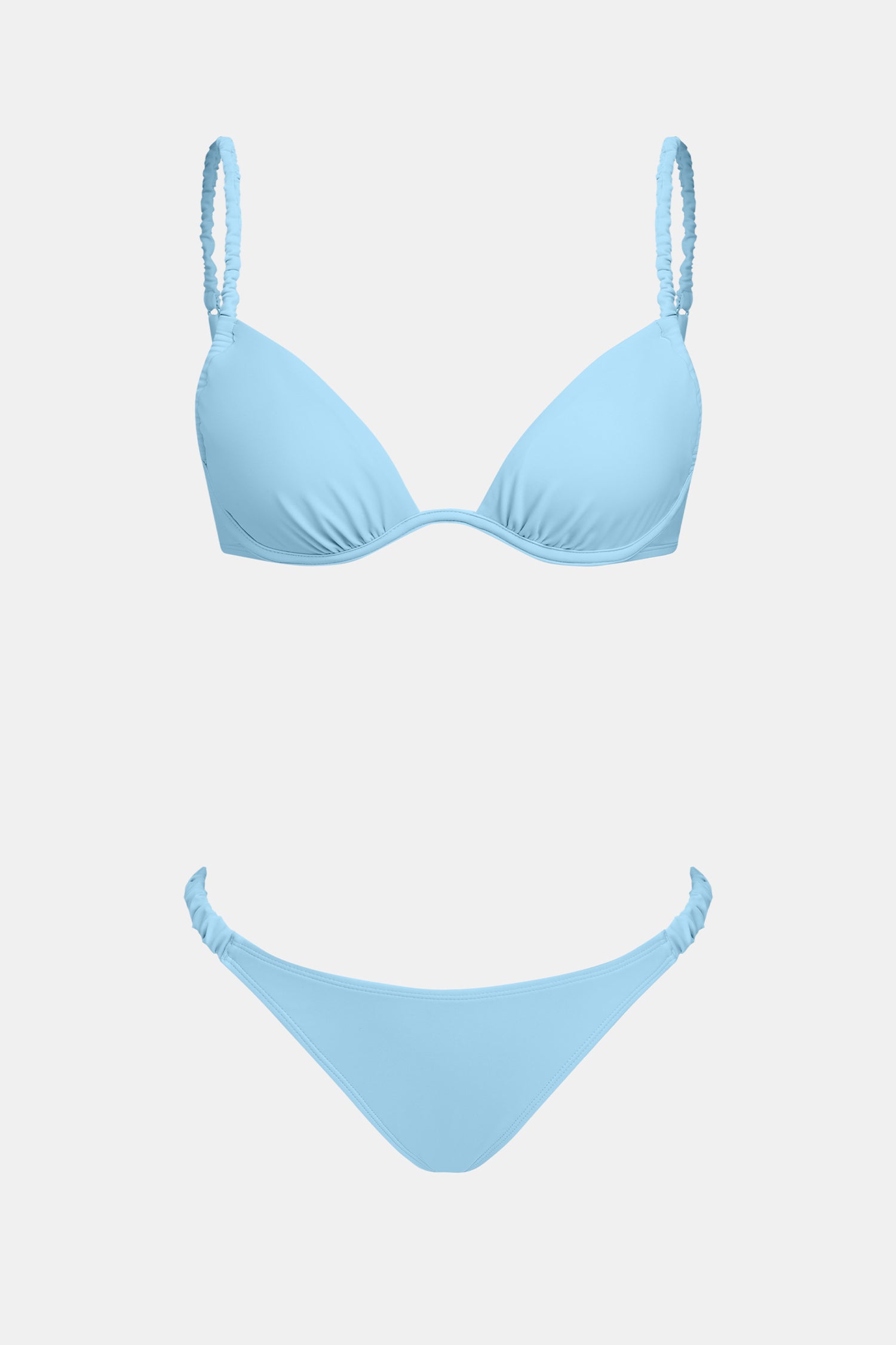 Bikini armature et bas taille basse