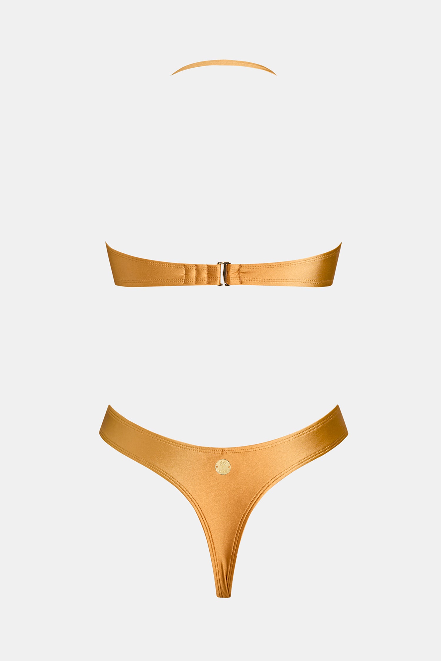 Bikini bretelles amovibles et bas taille moyenne