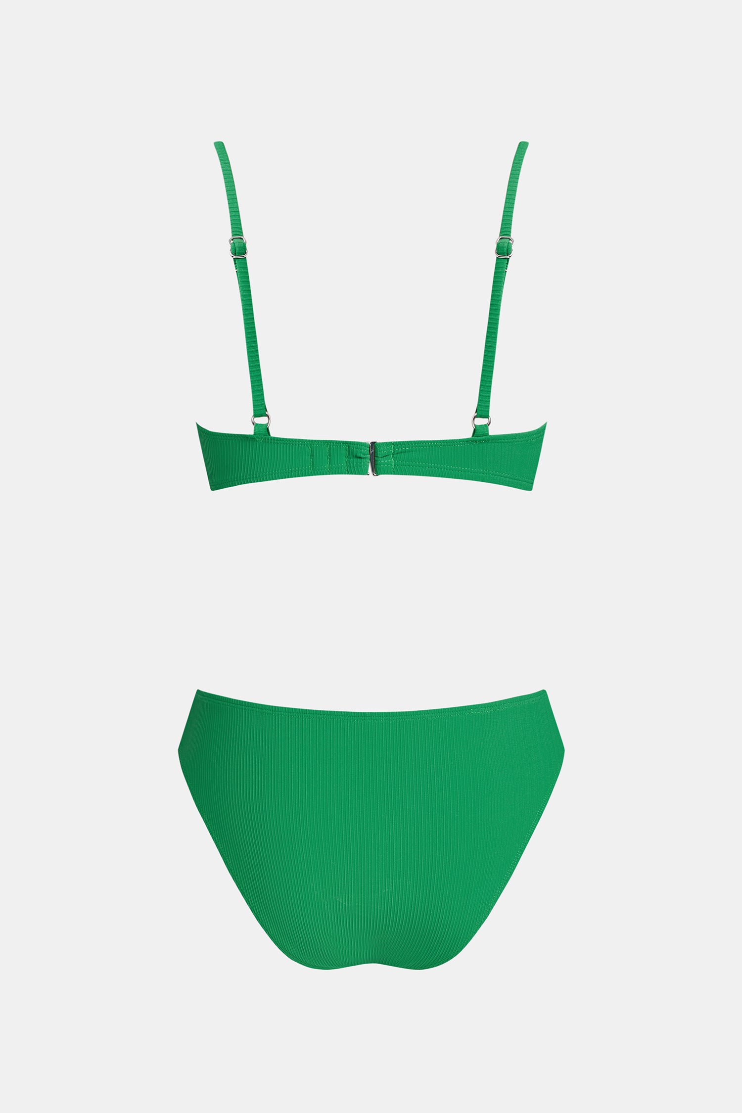 Bikini à armature et bas échancré