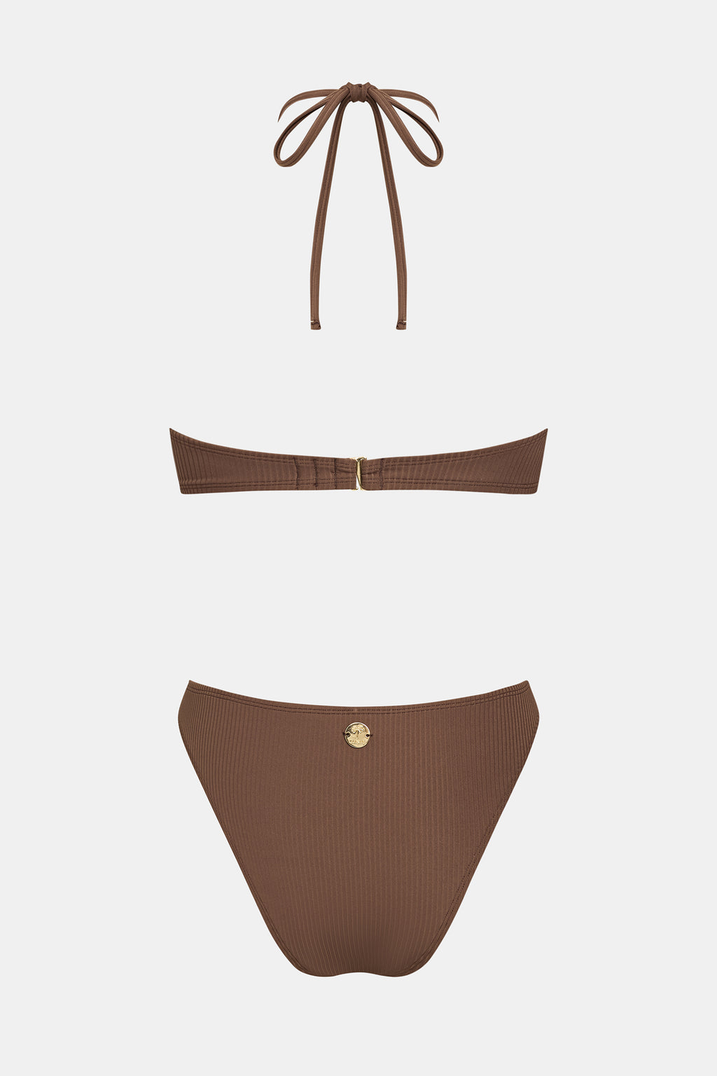 Bikini bretelles licou bas extra échancré