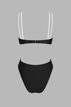 Maillot de bain une pièce extra échancré