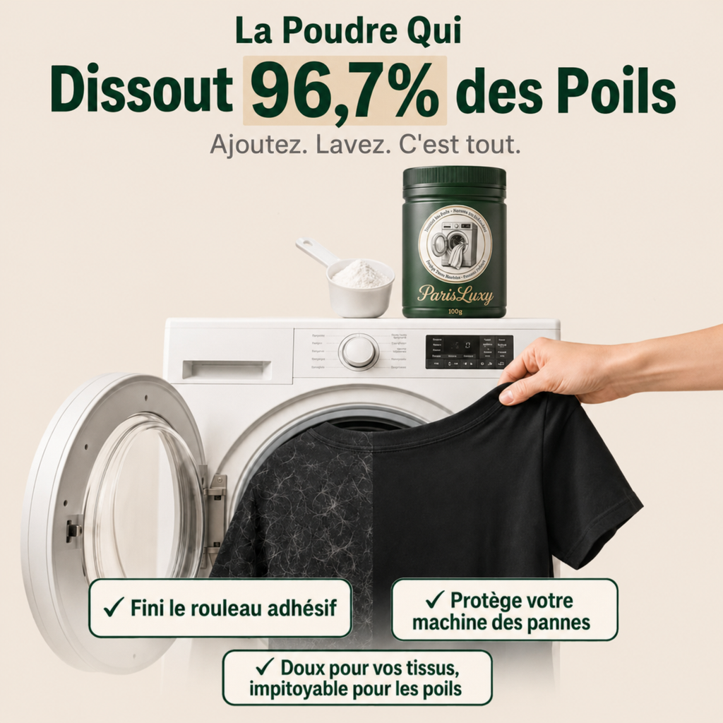 Dissolvant de poils d'animaux
