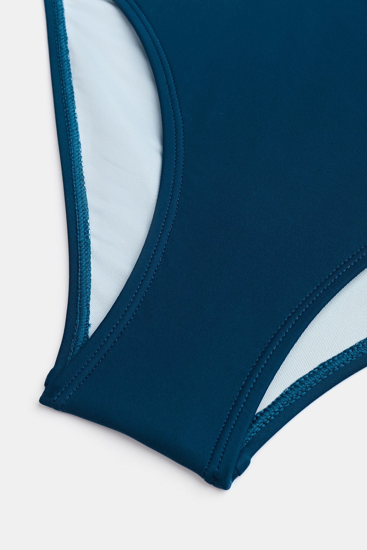 Maillot de bain une pièce à col licou ruché