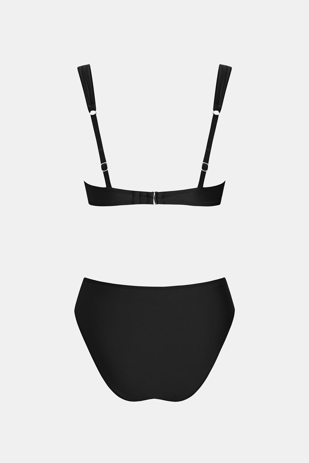 Bikini col cœur et bas échancré