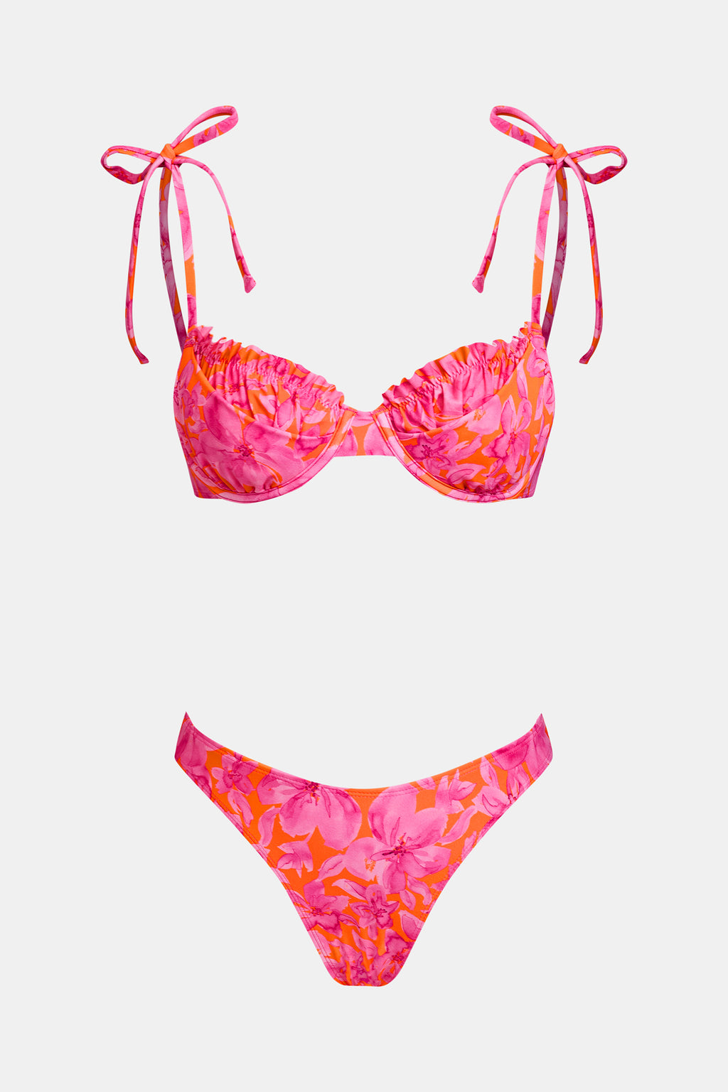 Bikini armature bas ultra échancré
