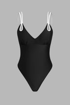 Maillot de bain une pièce extra échancré