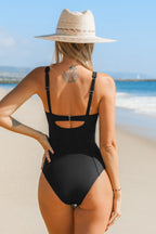 Maillot de bain une pièce gainant ventre plat + élégant