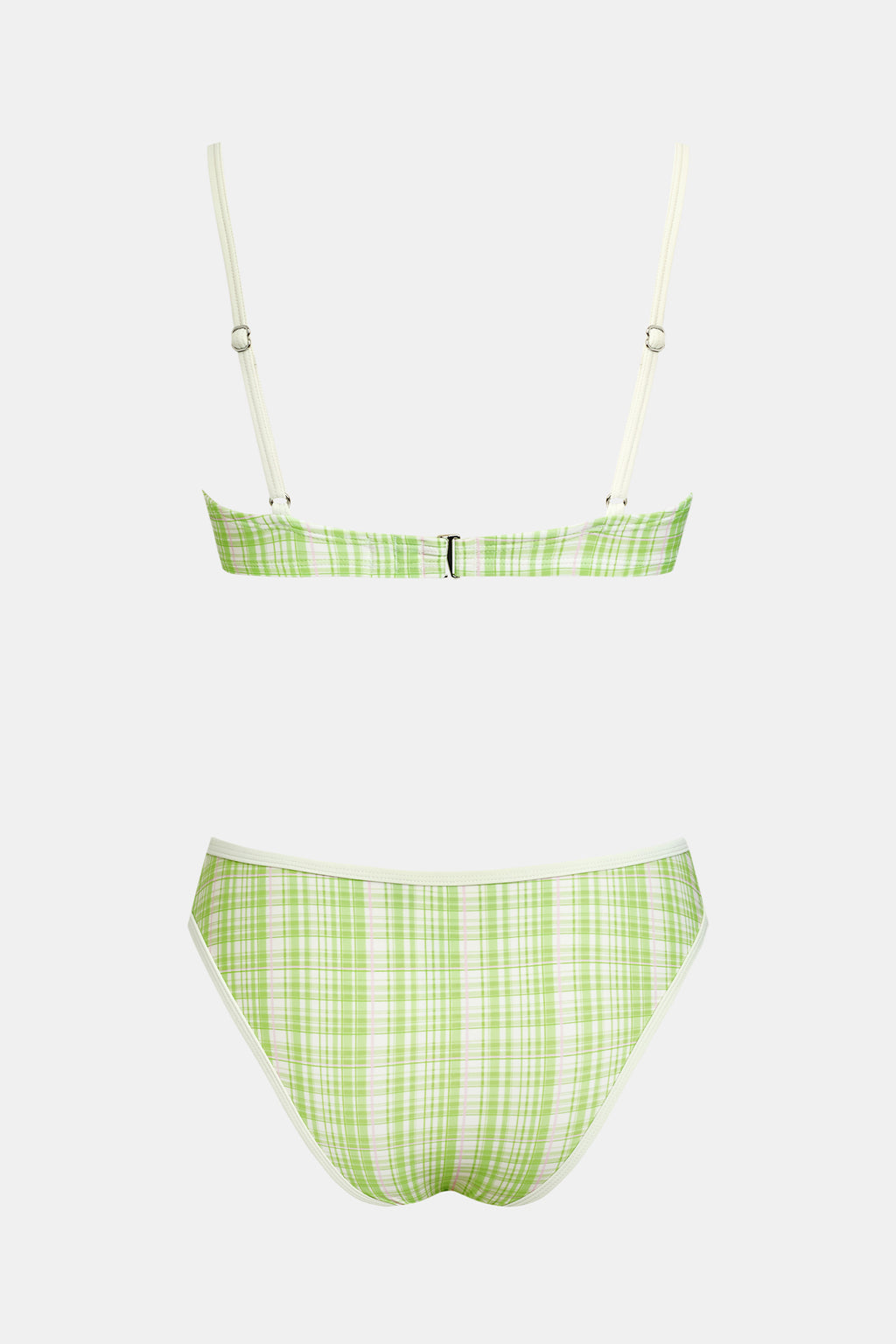 Bikini à carreaux ajustable