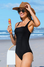 Maillot de bain une pièce gainant ventre plat + torse long